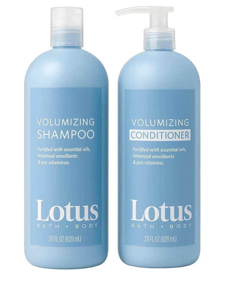 Lotus Volumizing Shampoo & Conditioner Set