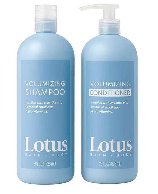 Lotus Volumizing Shampoo & Conditioner Set